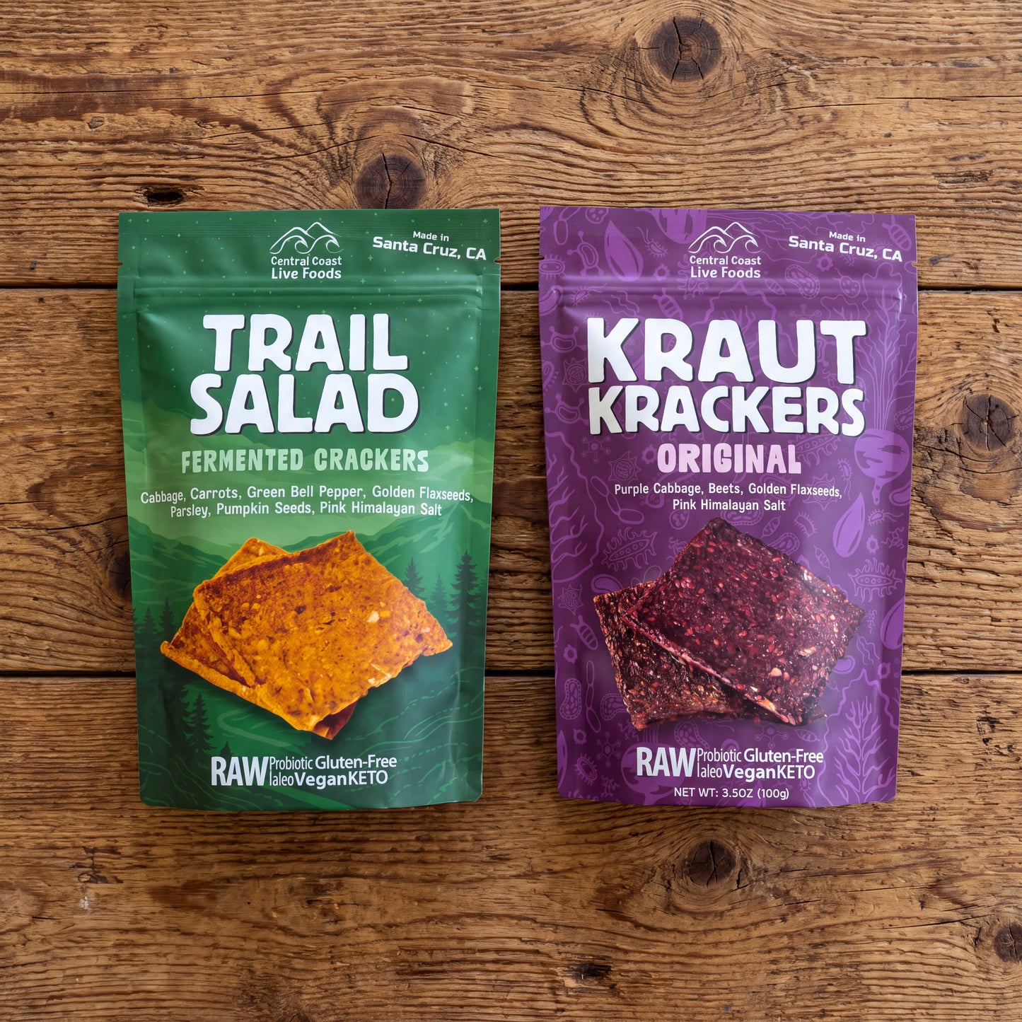 Kraut Krackers x Trail Salad Combo Pack